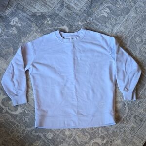Lululemon Breckenridge Light Blue Oversized Crewneck Sweatshirt